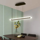 Modern minimalist adjustable LED chandelier decorative lighting