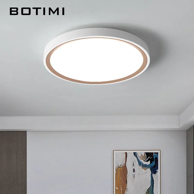 Plafonnier LED rond simple à bordure - vue 3 sur 20
