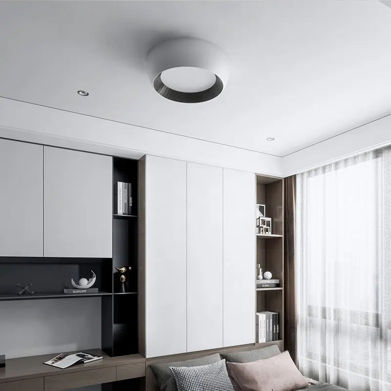 Plafonnier design style italien en métal Boxy - vue 5 sur 10