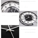 Swinging Wall Clock for Home Living Room, Interior Decoration Silent Horologe, Minimalist Design, Living Room, Art wall Clock