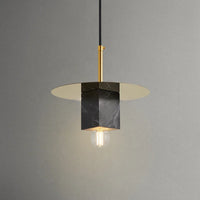 Nordic marble chandelier minimalist creative design for modern decor