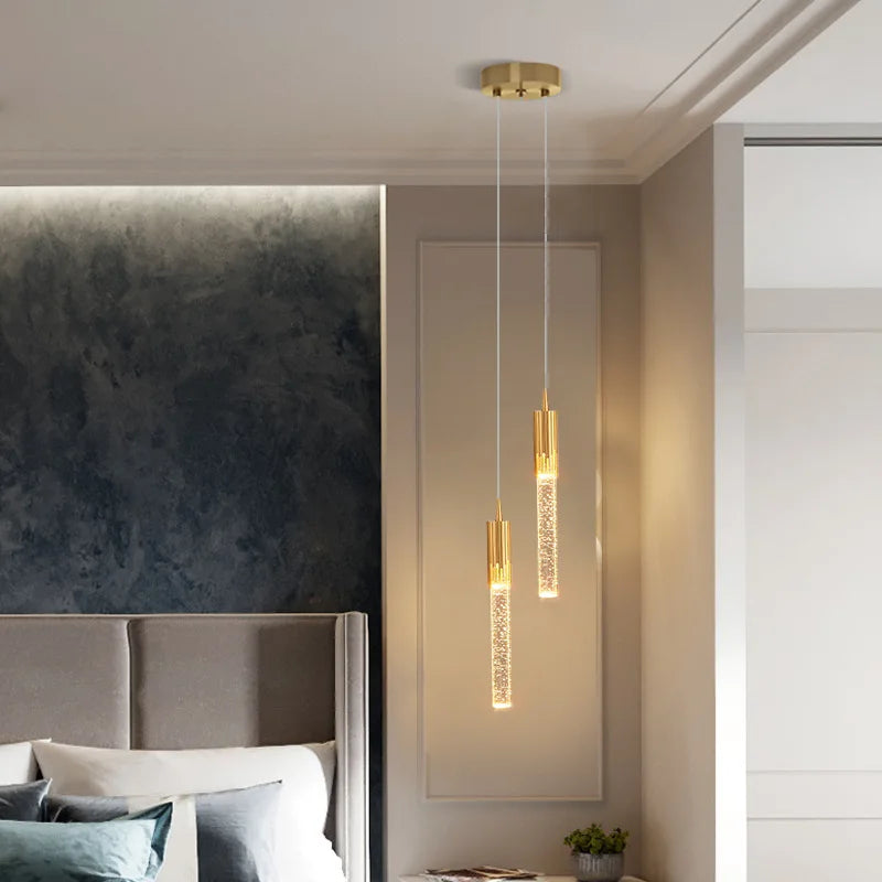 Suspension en cristal de luxe pour décoration intérieure - vue 4 sur 22