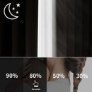 Rideau occultant moderne haute occultation pour chambre salon