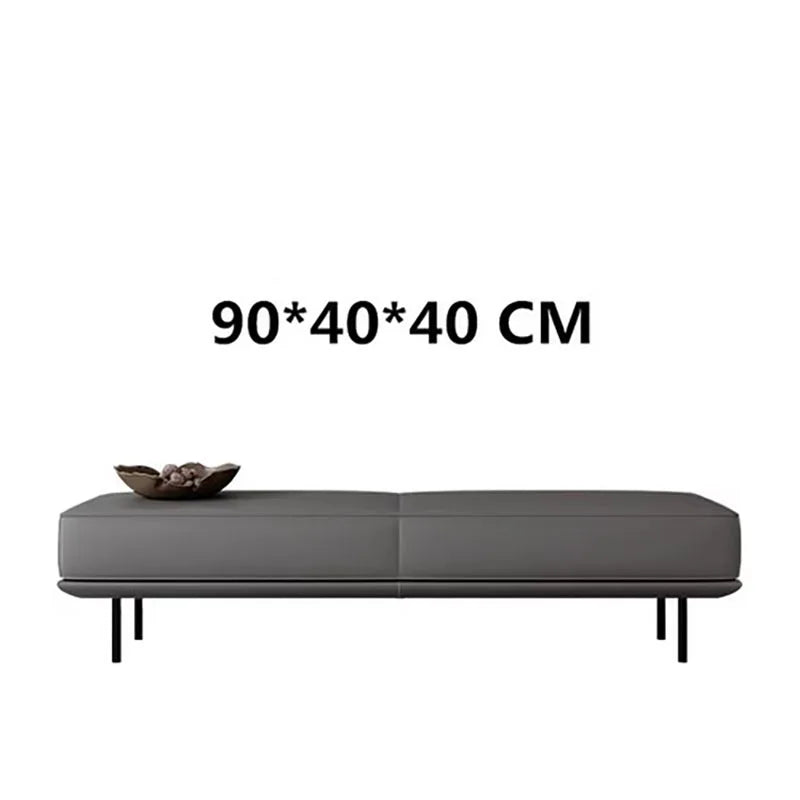 tabouret de luxe nordique rembourré tendance et confortable - vue 12 sur 24