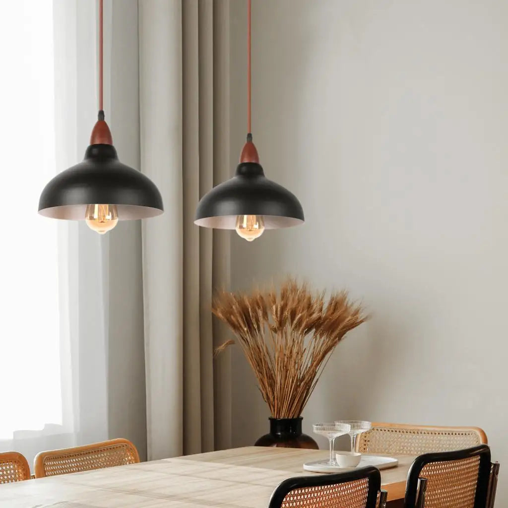 Suspension nordiques lampes suspendues industrielles lustre éclairage intérieur pour salon salle à manger cuisine décor lampara techo LED - vue 3 sur 10