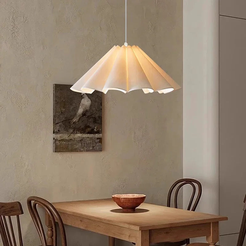 suspension en tissu japonais wabi sabi pour bar de cuisine et restaurant - vue 3 sur 8