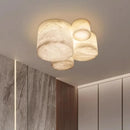 Petit plafonnier Led en marbre espagnol