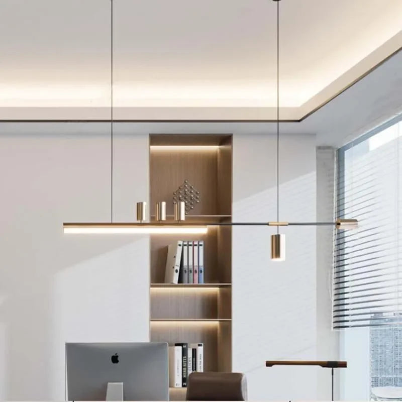 suspension led style nordique idéales pour table alimentaire - vue 5 sur 6