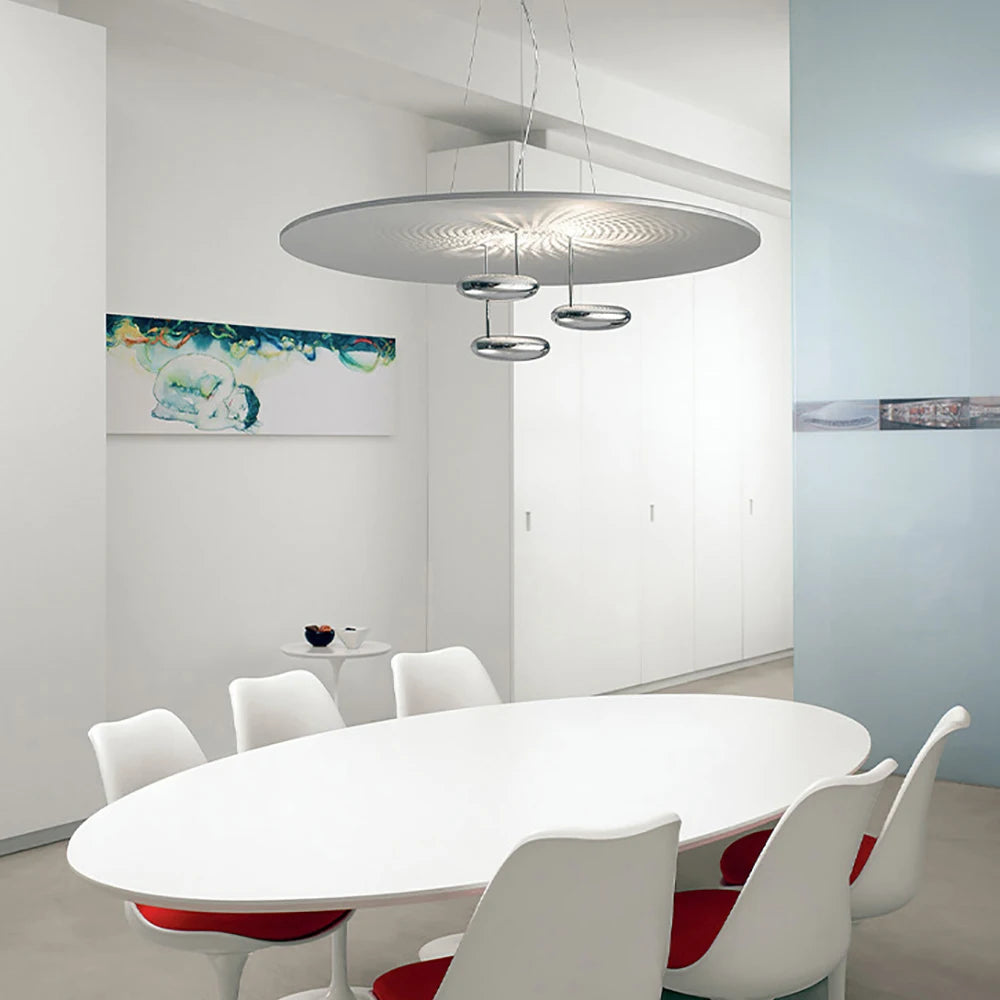 lustre postmoderne italien en forme de goutte led créative - vue 3 sur 18