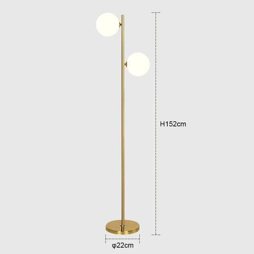 Modern minimalist Scandinavian creative decorative floor lamp - vue 9 sur 9