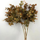 lot de 2 feuilles artificielles en soie pour décoration florale