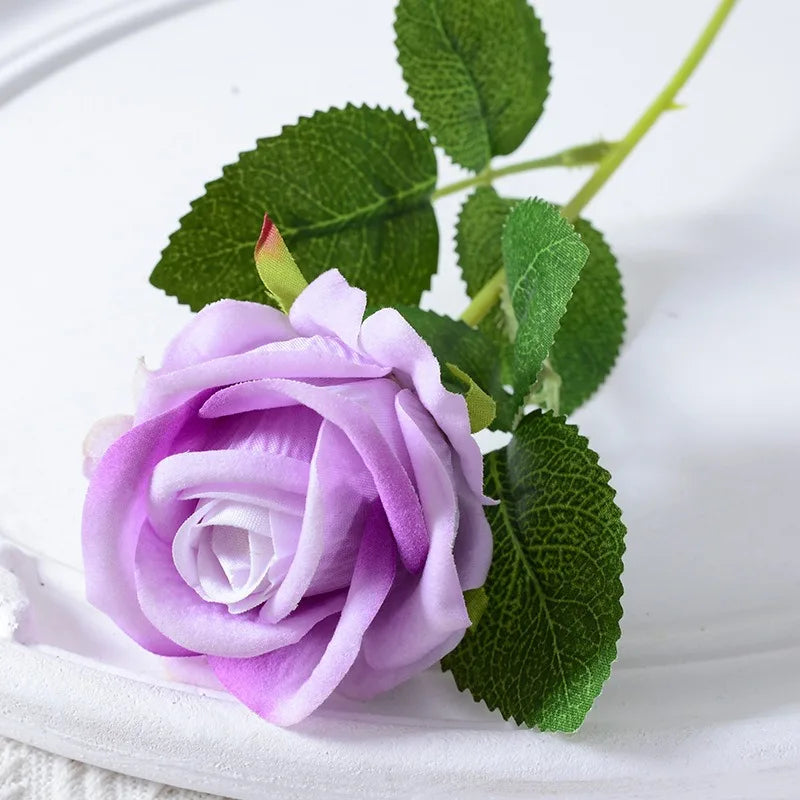 lot de 100 roses artificielles pour décoration mariage fête - vue 13 sur 18