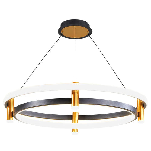 lustre led nordique anneau décoratif pour maison