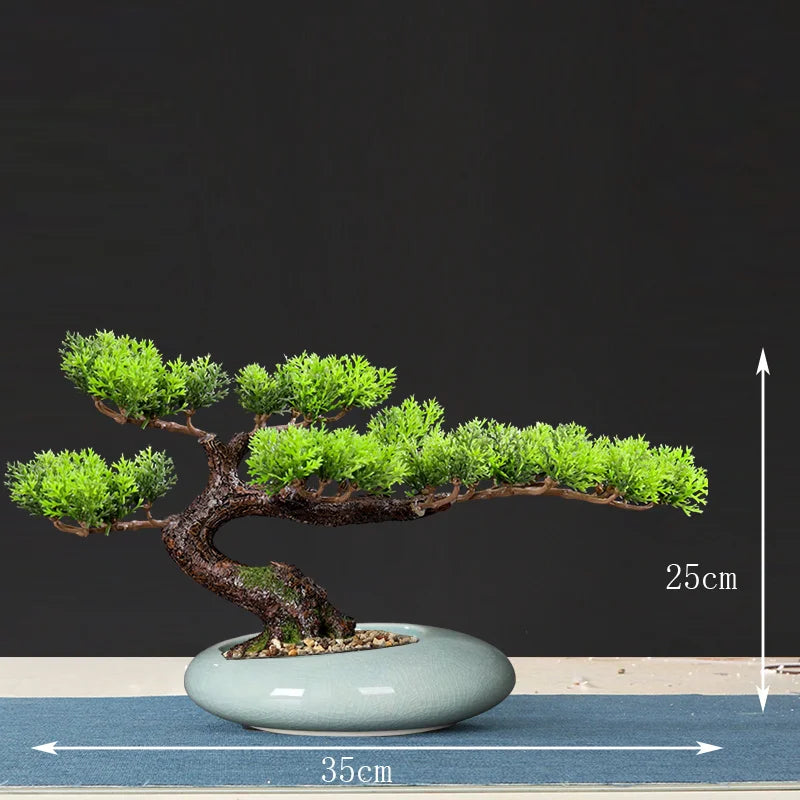 faux arbre bonsaï pour décoration intérieure et aménagement paysager - vue 19 sur 36
