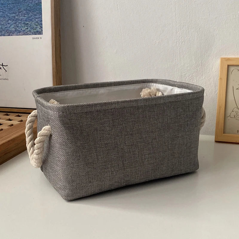 panier de rangement pliable pour vêtements et fournitures diverses - vue 11 sur 12