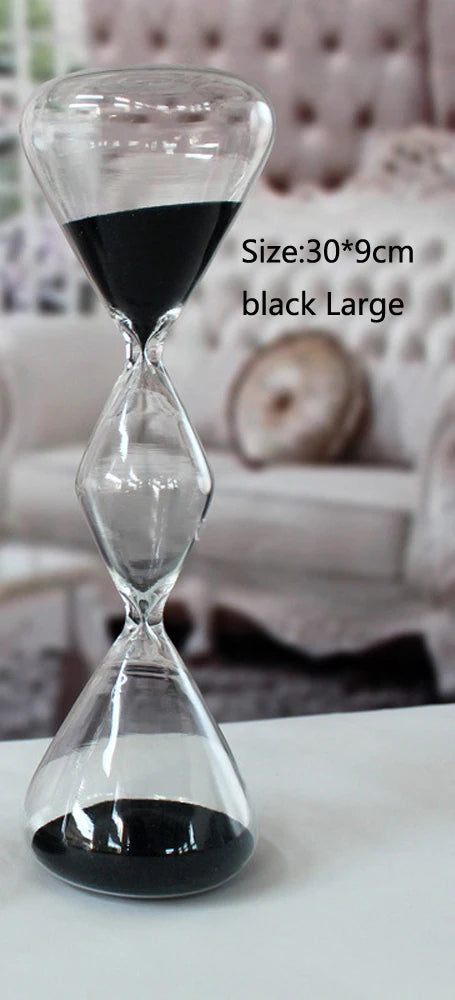 sablier créatif en verre pour décoration et cadeaux - vue 8 sur 11