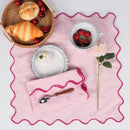 Serviette de table lot 4 coton lin moderne
