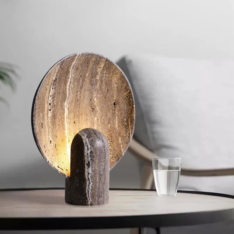 lampe de bureau créative en marbre pour décoration moderne - vue 6 sur 7