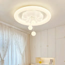 plafonnier nuage pour chambre d'enfant style crémeux et ludique