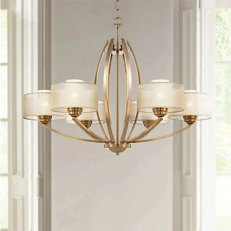 plafonnier led lustre de luxe éclairage moderne décoration nordique
