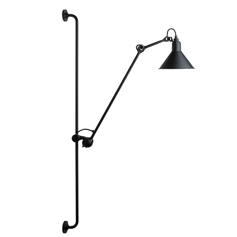 Applique murale LED Vintage rotative en métal - vue 3 sur 9