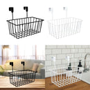 over the closet door, organizer, basket, grid, storage baskets with hooks, wire