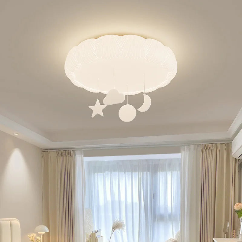 plafonnier led coquille romantique pour garçon ou fille - vue 4 sur 8