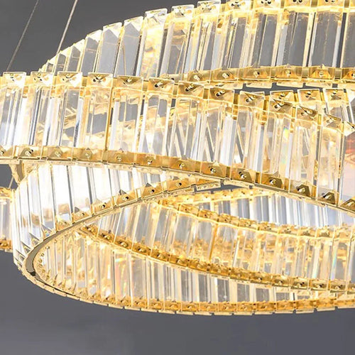Lustre en cristal de décoration de maison moderne