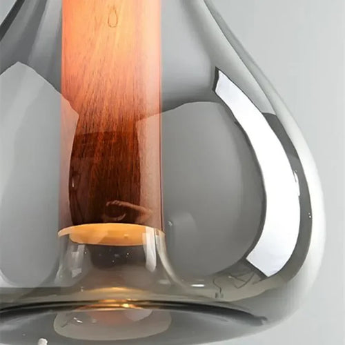 lampe à poser nordique moderne en verre design élégant pour décoration - vue 7 sur 10