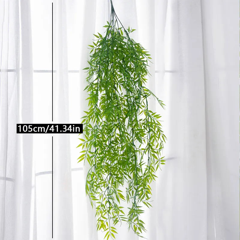 plantes artificielles suspendues décoratives pour intérieur et jardin - vue 6 sur 6