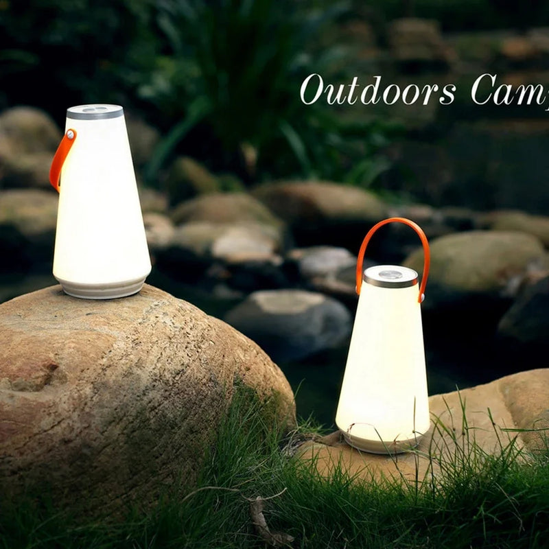lampe de camping led rechargeable tactile portable et suspendue