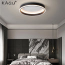 Simple round modern LED ceiling light for bedroom and living room