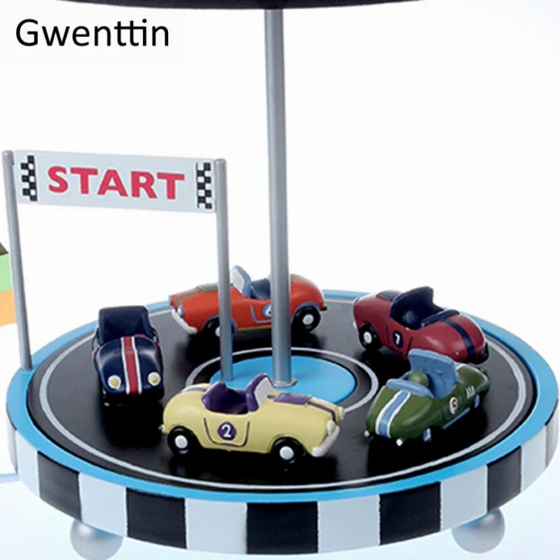lampe de bureau voiture lumineuse pour enfant et bébé - vue 5 sur 6