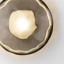 suspension moderne en verre et métal hauteur réglable