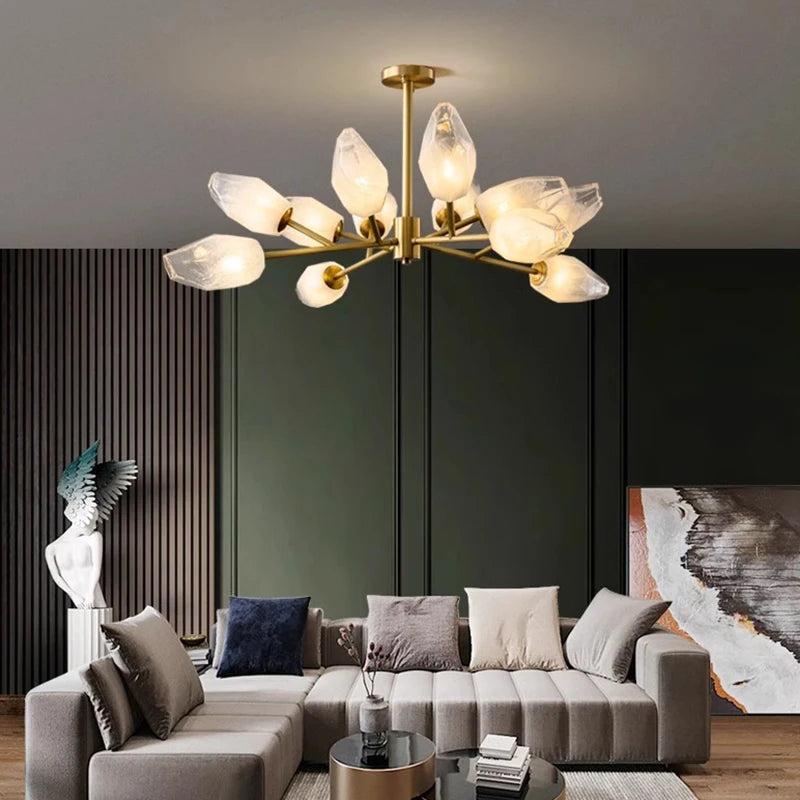 lustre moderne luminaire suspendu pour éclairage intérieur