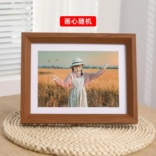 Minimalist wooden photo frame for interior decor and gifts - vue 11 sur 11