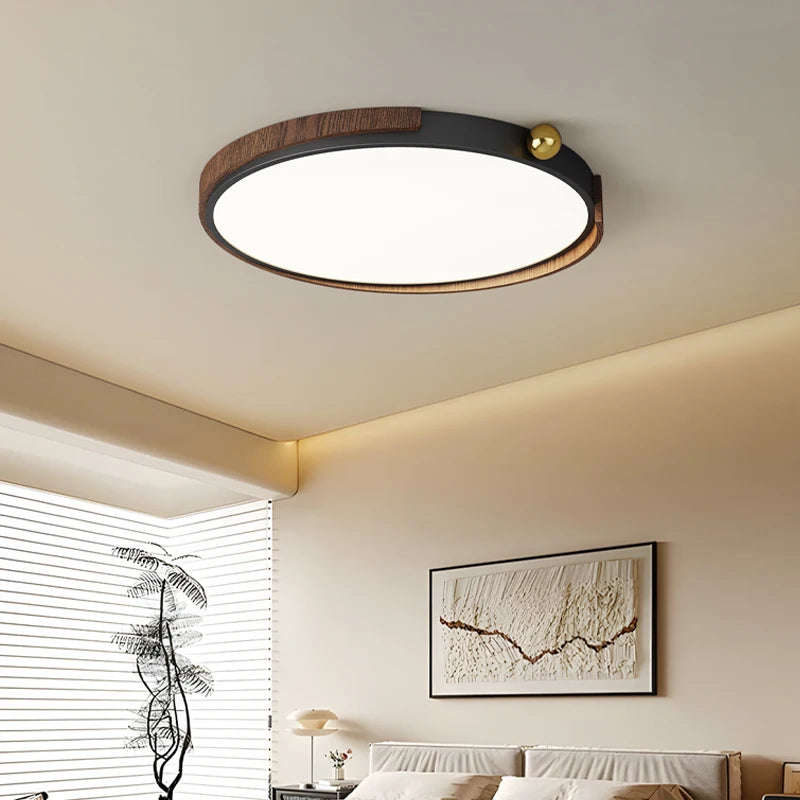 plafonnier nordique à LED design moderne pour intérieur - vue 5 sur 12