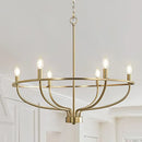 lustre rétro en fer à plusieurs têtes style industriel et loft