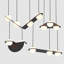 Minimalist geometric creative pendant for commercial spaces