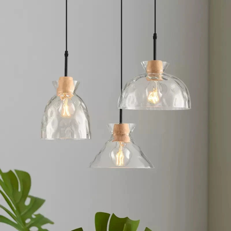 Scandinave moderne LED Restaurant lumière créative café bar comptoir petit verre à vin lustre salon chambre lampes - vue 2 sur 9