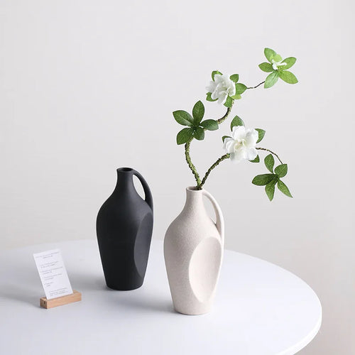 Nordic ins style home ceramic vases, light luxury decoration, living room, TV cabinet, decorative ornaments - vue 3 sur 7