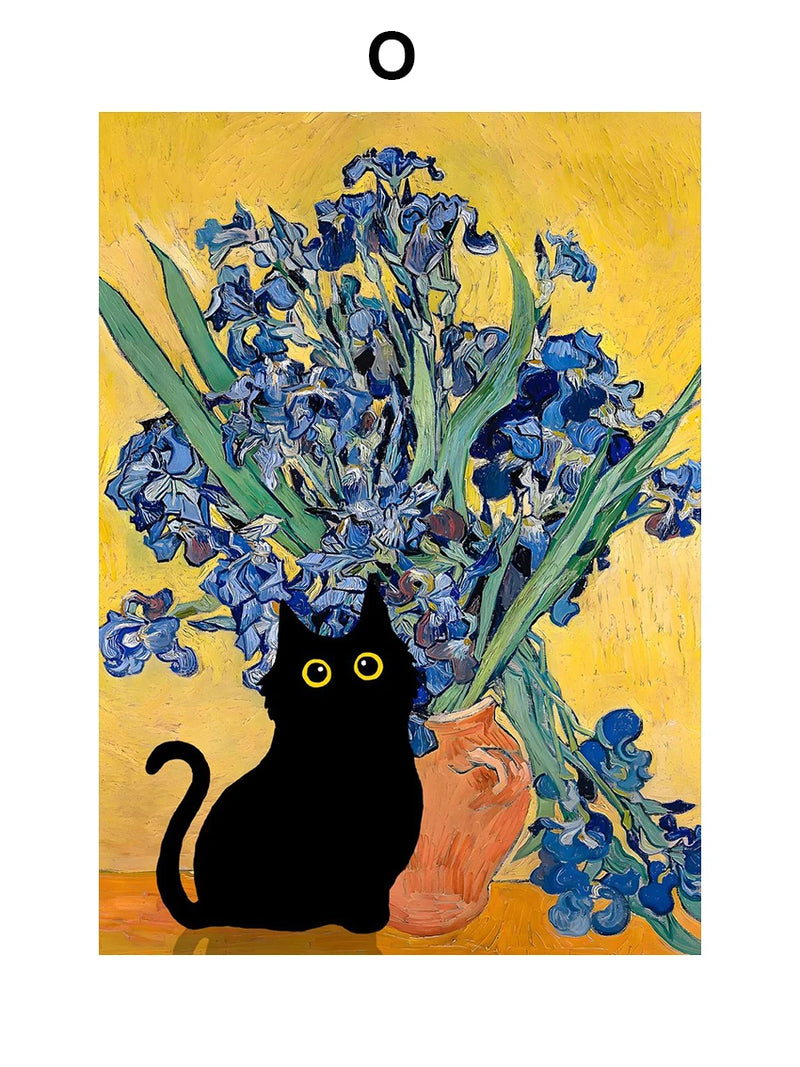 peinture sur toile humoristique inspirée de grands artistes