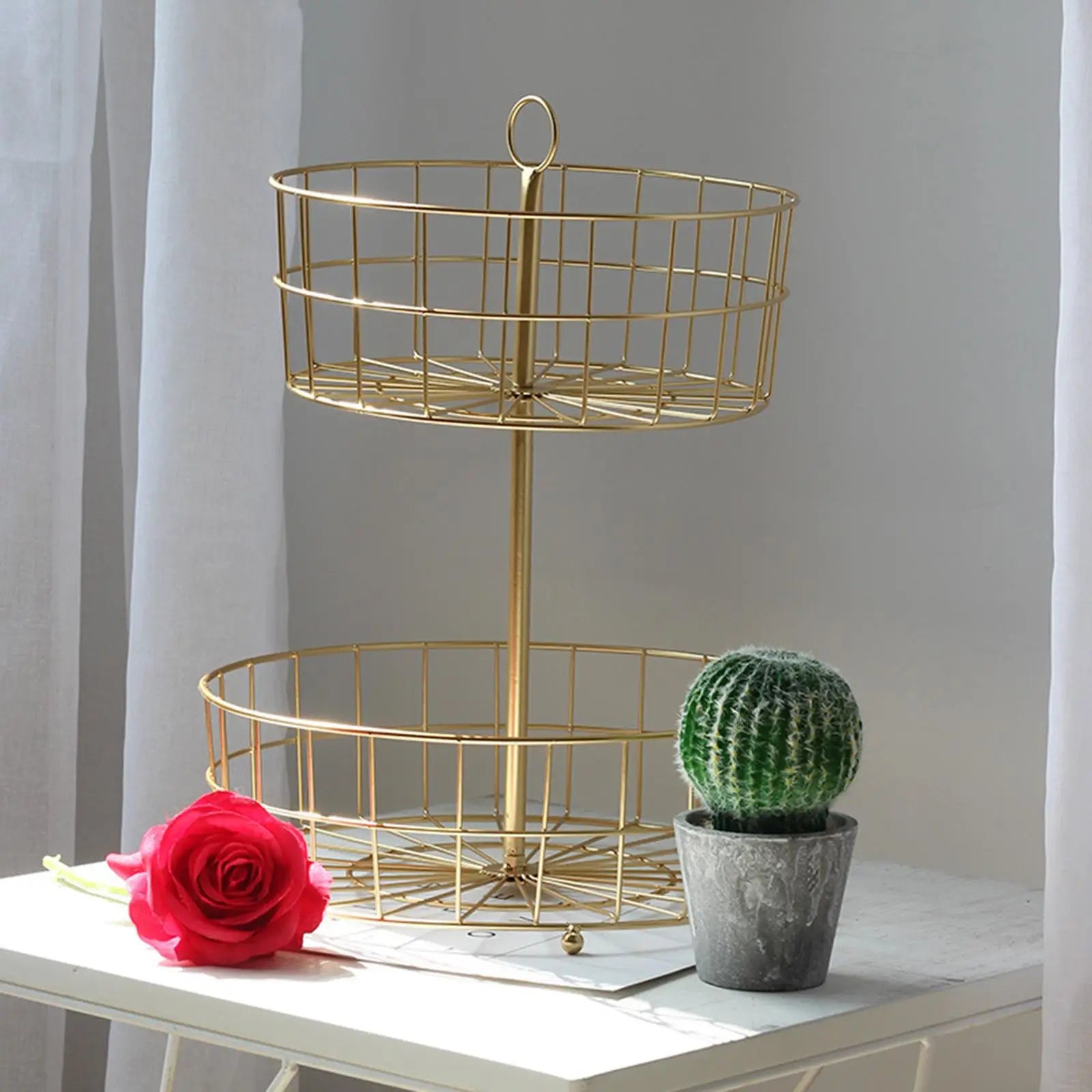 paniers à fruits et bol à pain décoratif pour cuisine et table - vue 7 sur 7