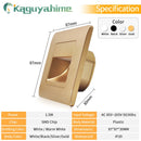 =(K)= 4Pcs Led Stair Light  PIR Sensor Wall Light 110V 220V Recessed Footlight Corridor Step Lamp Motion Wall Home Lighting