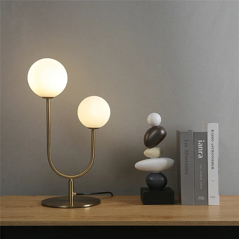 lampadaire moderne en verre style nordique pour décoration intérieure - vue 4 sur 7
