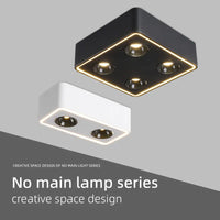 Spot carré led anti-éblouissement monté en surface