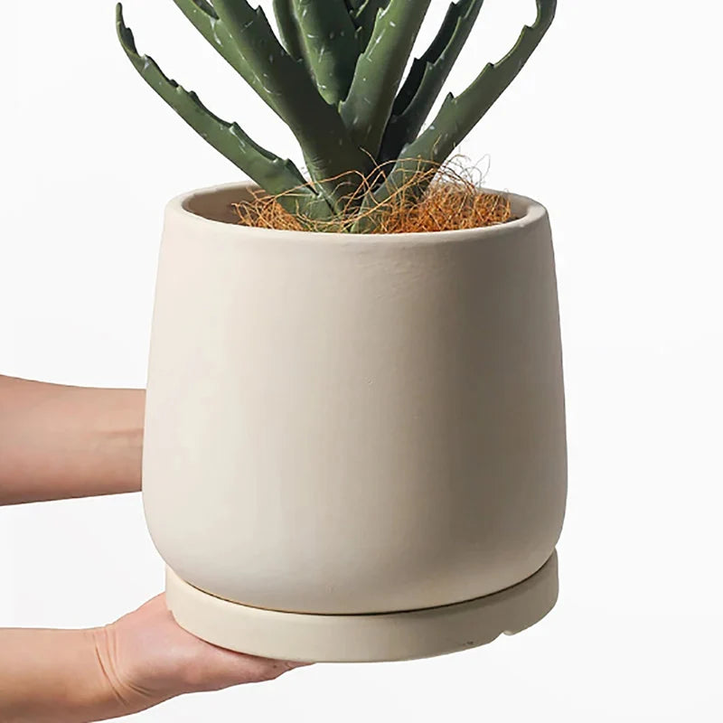 Concrete Planter Flowerpot Silicone Molds DIY Clay Plaster mold Large Size Planter Pot Mold Creative Flower Pot Silicon Molds