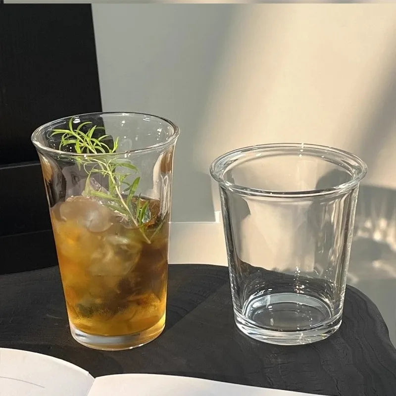 Mug en verre transparent style bubble tea coréen - vue 5 sur 8