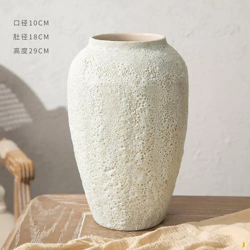 vase en céramique chinois pour décoration et arrangement floral - vue 7 sur 7