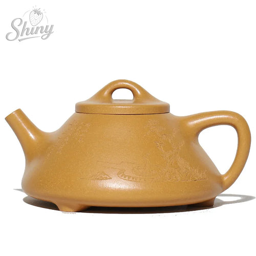 théière artisanale argile violette style shipiao kung fu